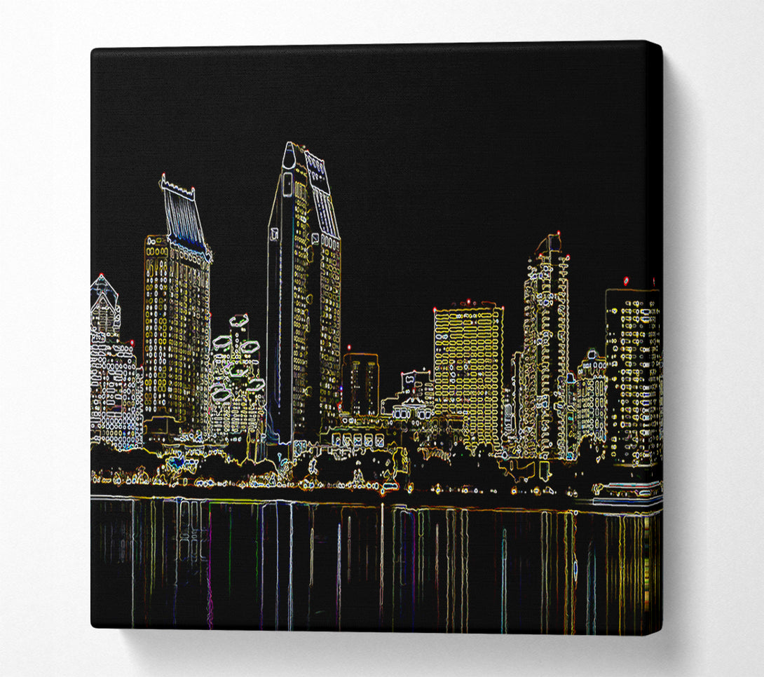  A Canvas Print of London Thames Canvas Print