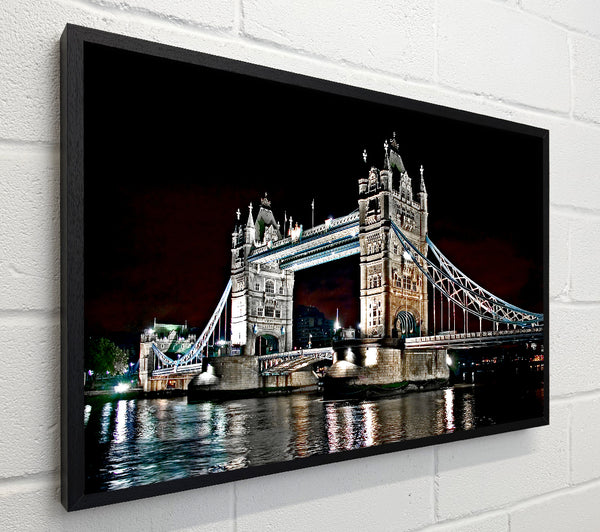 London Tower Bridge Night Lights