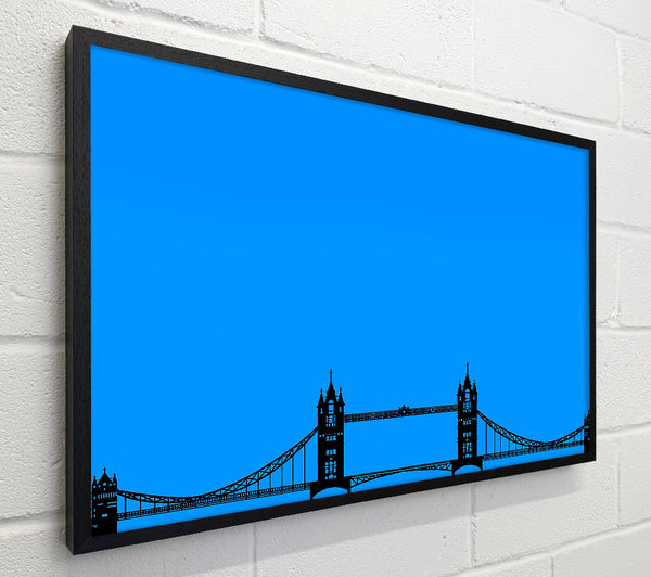 London Tower Bridge Silhouette