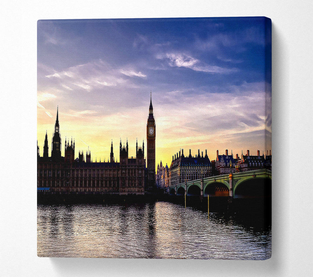  A Canvas Print of London Uk Canvas Art