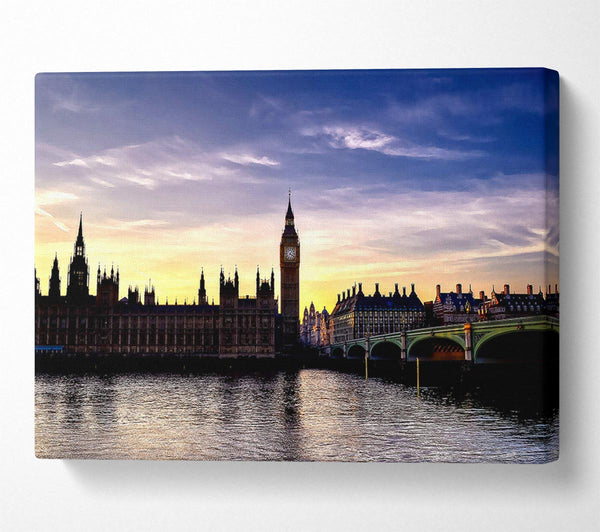  A Canvas Print of London Uk Canvas Art