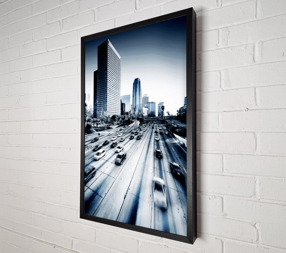  A Canvas Print of Los Angeles Highways Canvas Art