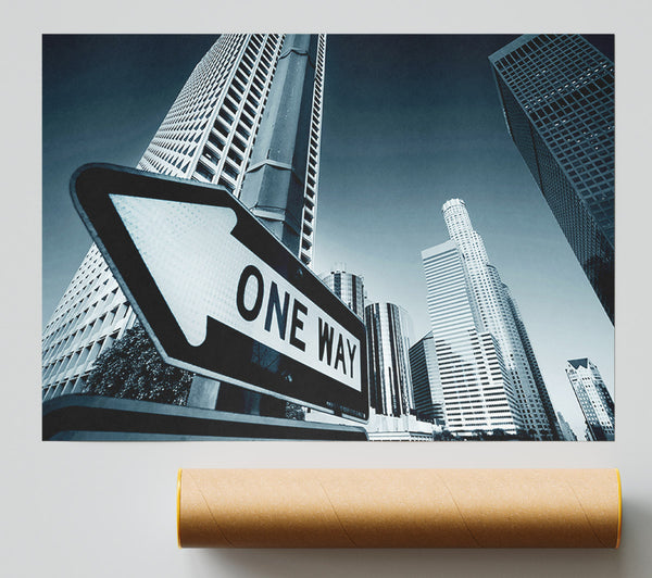 Los Angeles One Way Poster