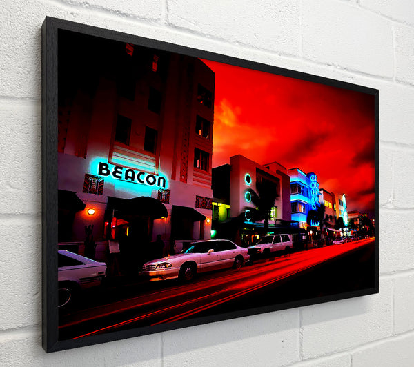Los Angeles Red Glow
