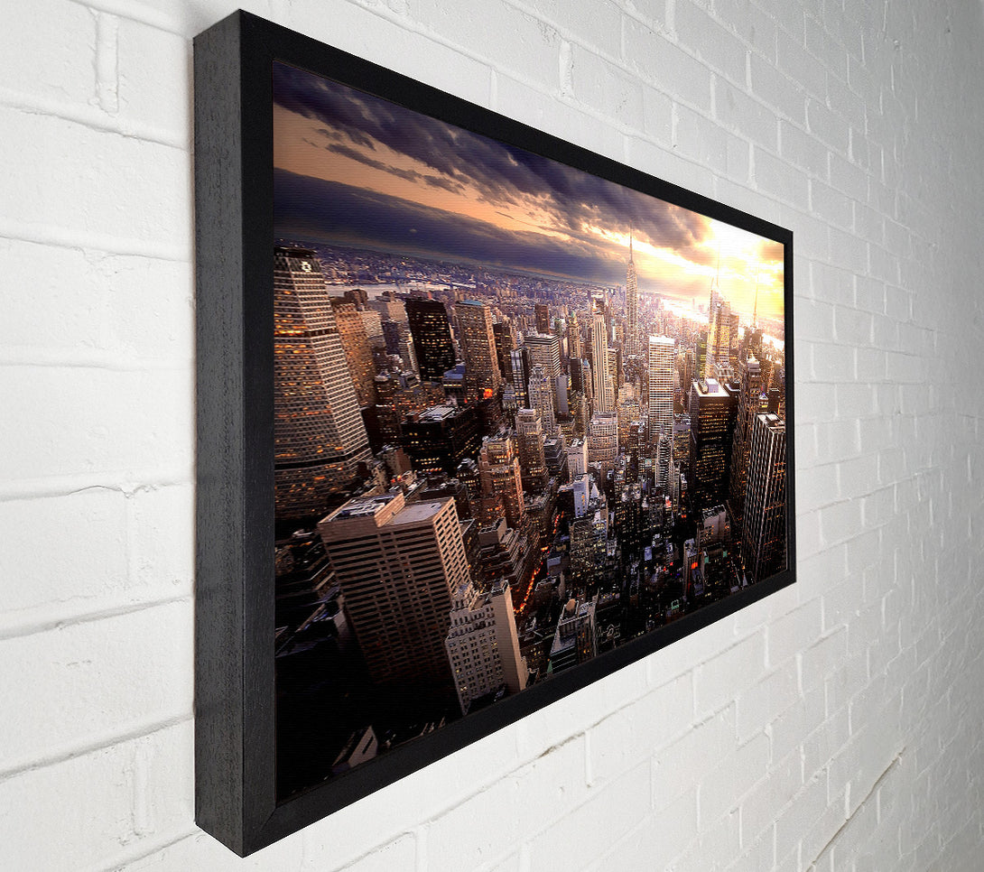  A Canvas Print of Manhattan Canvas Print