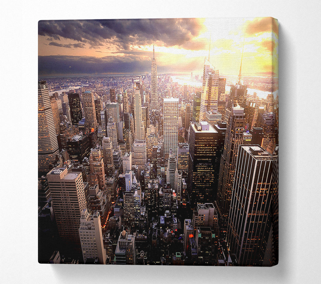  A Canvas Print of Manhattan Canvas Print