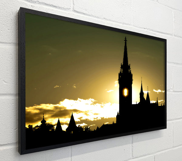 Matthias Church Silhouette