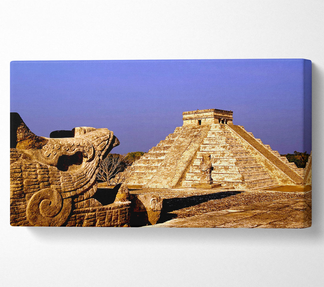  A Canvas Print of Mexico Pyramids Canvas Art
