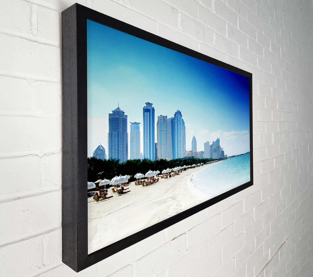  A Canvas Print of Miami Beach Canvas Print