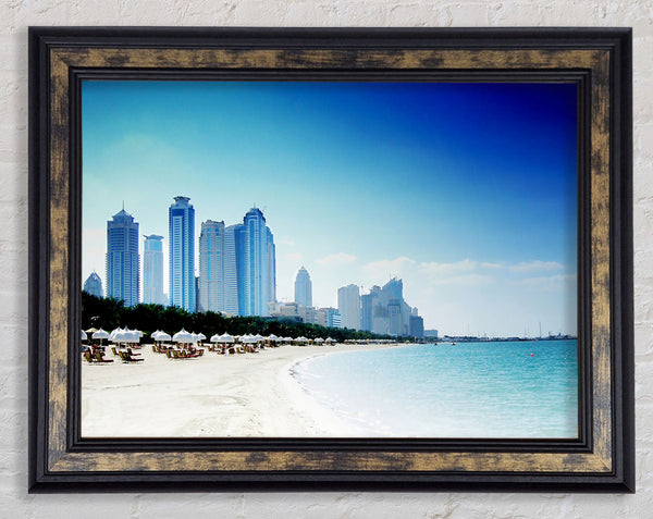 Miami Beach Framed Print