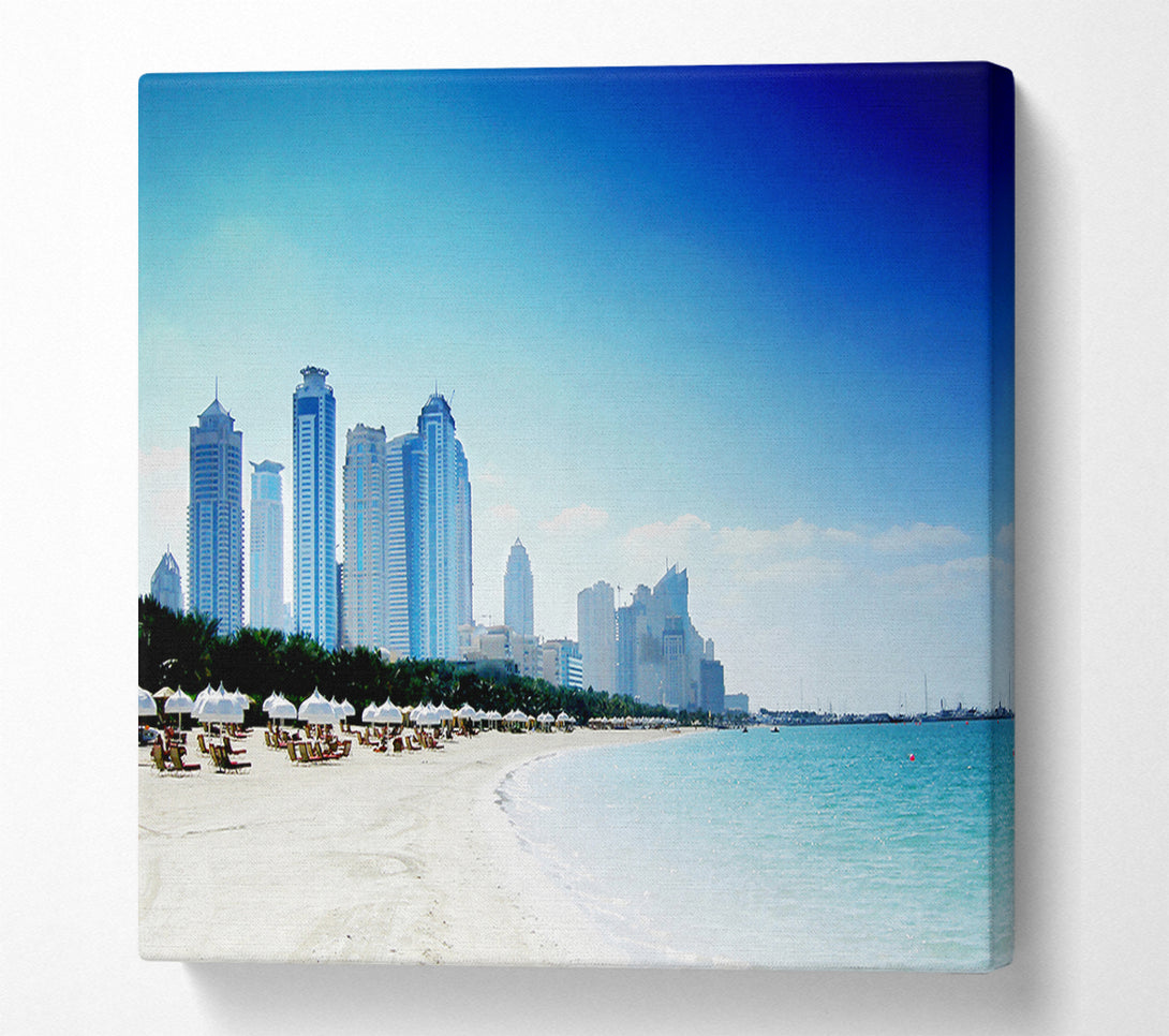  A Canvas Print of Miami Beach Canvas Print