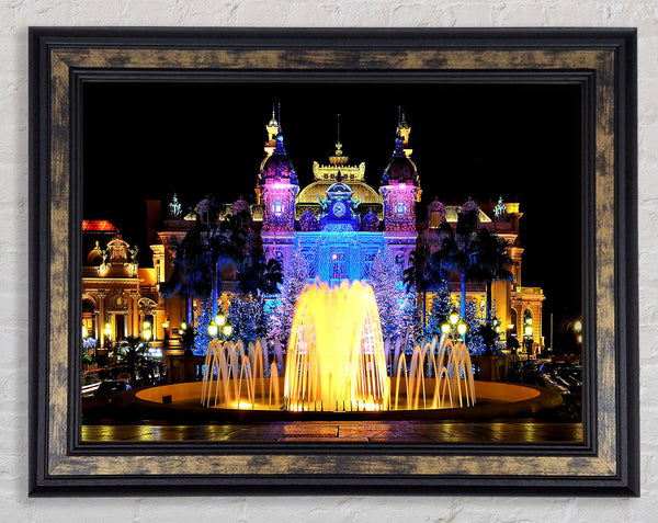 Monte Carlo Casino Framed Print