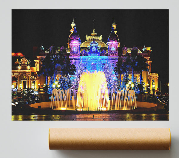 Monte Carlo Casino Print