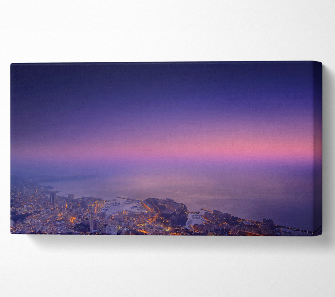  A Canvas Print of Monte Carlo Monaco Mist Canvas Print