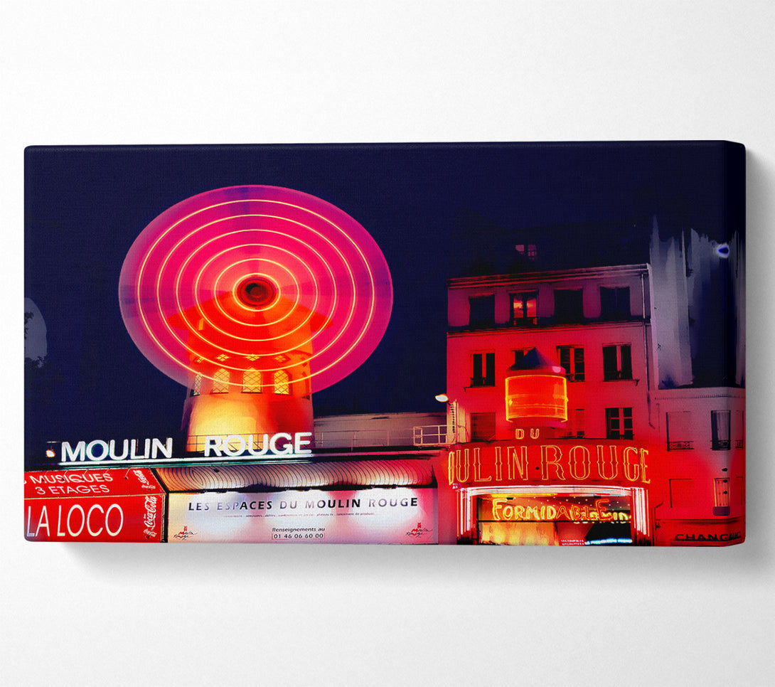  A Canvas Print of Moulin Rouge Canvas Wall Art