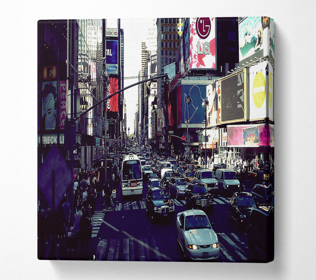  A Canvas Print of New York Roads Canvas Art