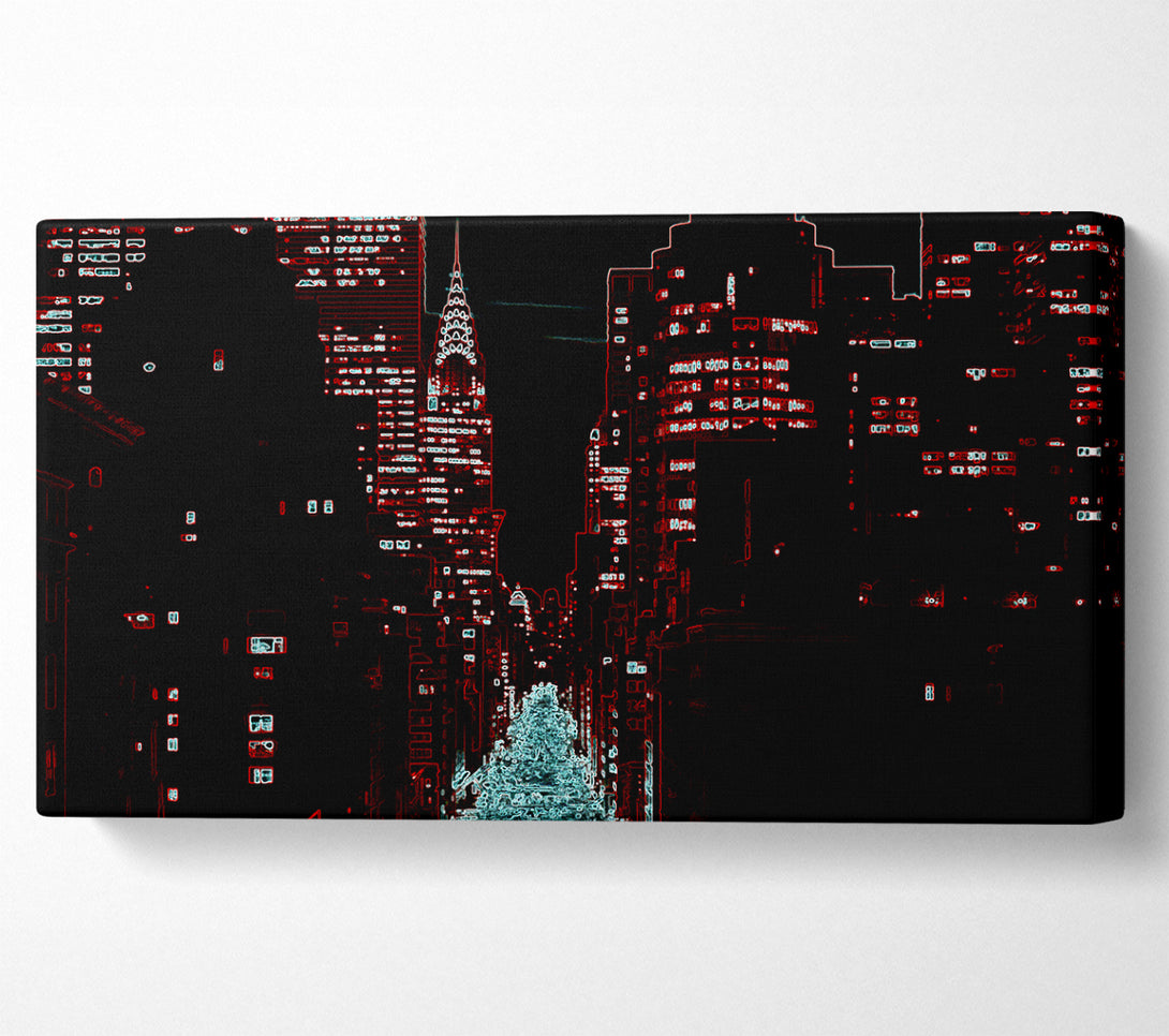  A Canvas Print of New York 5Th Avenue Canvas Print