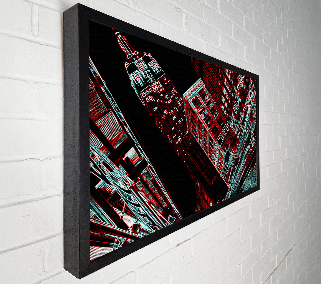  A Canvas Print of New York Broadway Canvas Wall Art