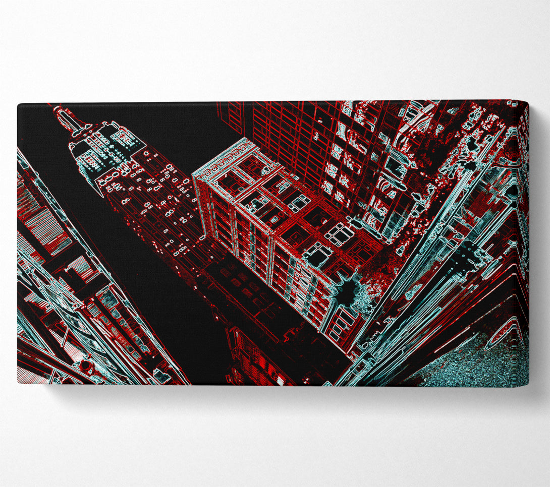  A Canvas Print of New York Broadway Canvas Wall Art