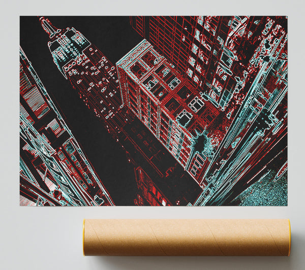 New York Broadway Poster