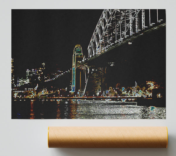 New York Brooklyn Bridge Giclee Print