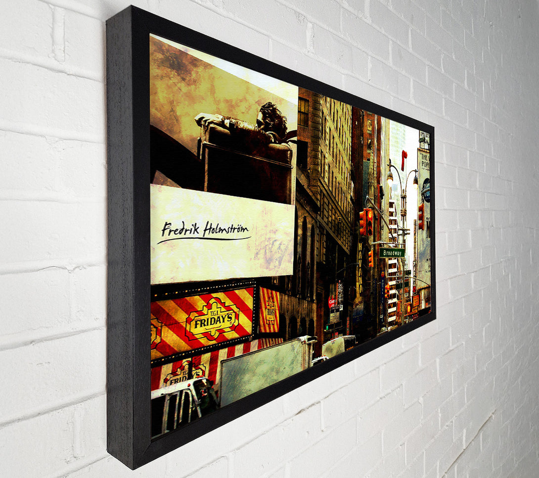 A Canvas Print of New York By Day Canvas Wall Art