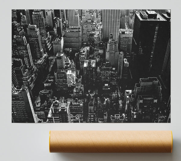 New York City Black And White Print