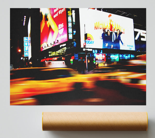 New York City Rush Hour Giclee Print