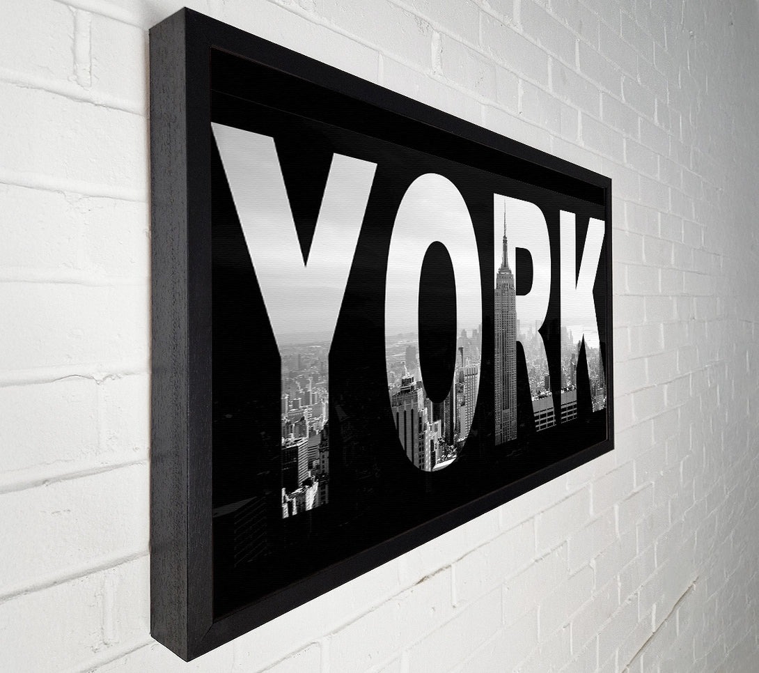  A Canvas Print of New York City Sign Canvas Wall Art