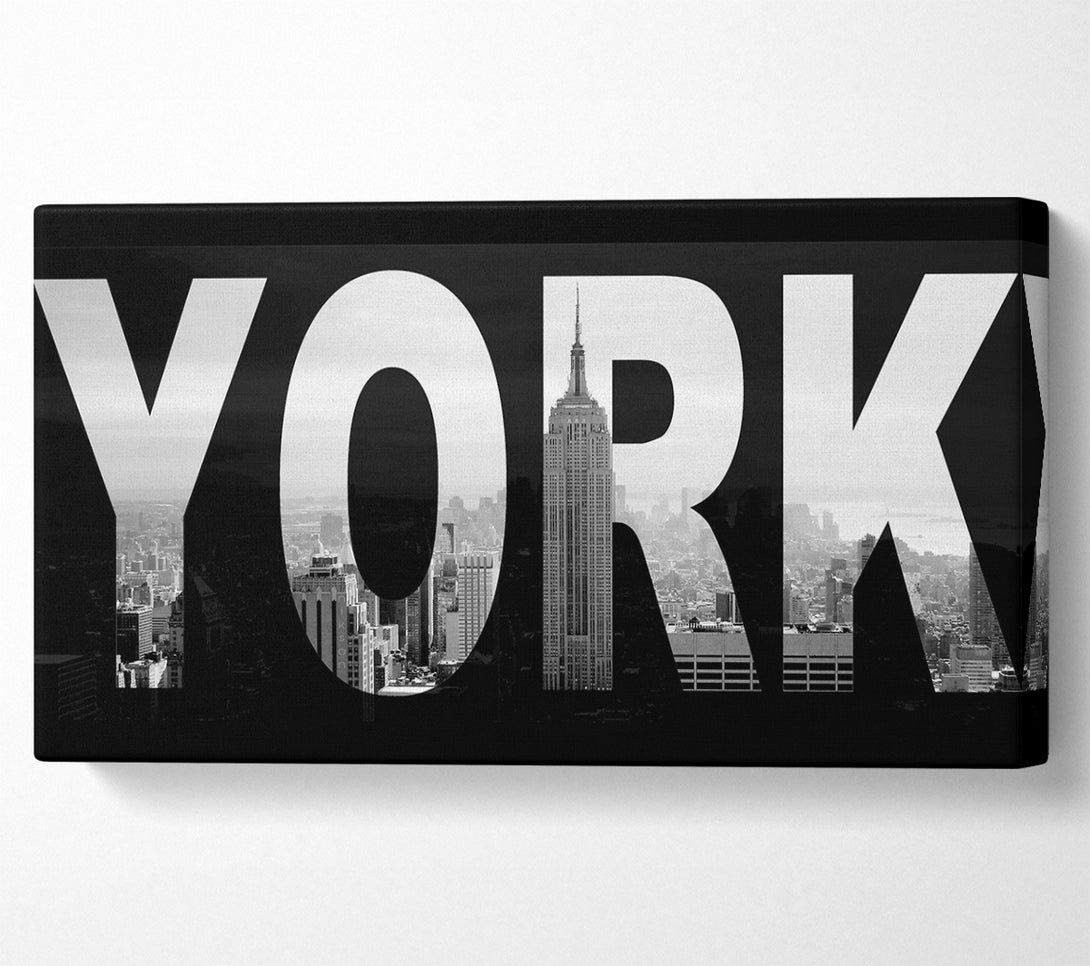  A Canvas Print of New York City Sign Canvas Wall Art