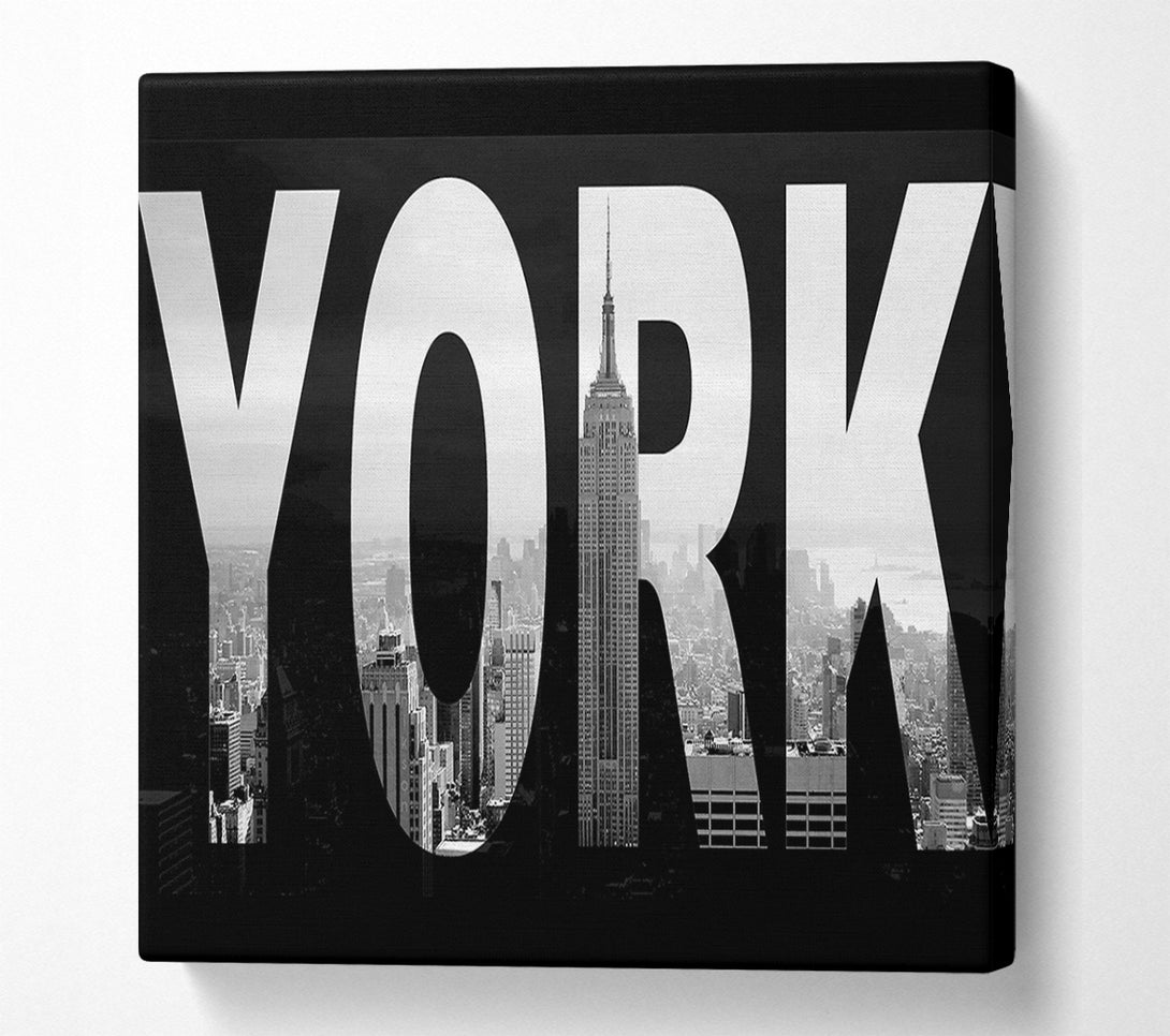  A Canvas Print of New York City Sign Canvas Wall Art
