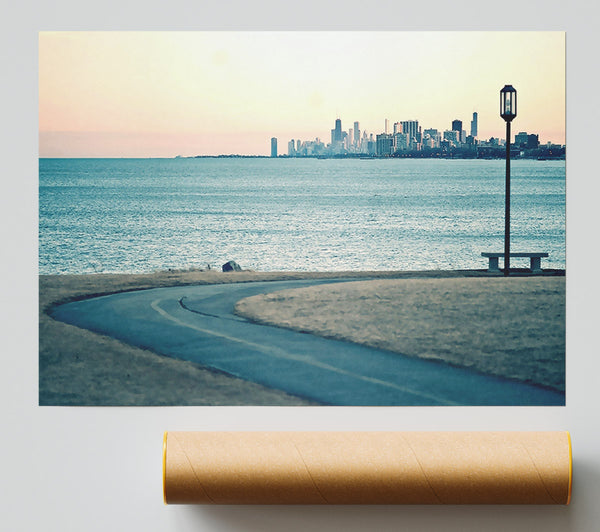 New York City Skyline Giclee Print