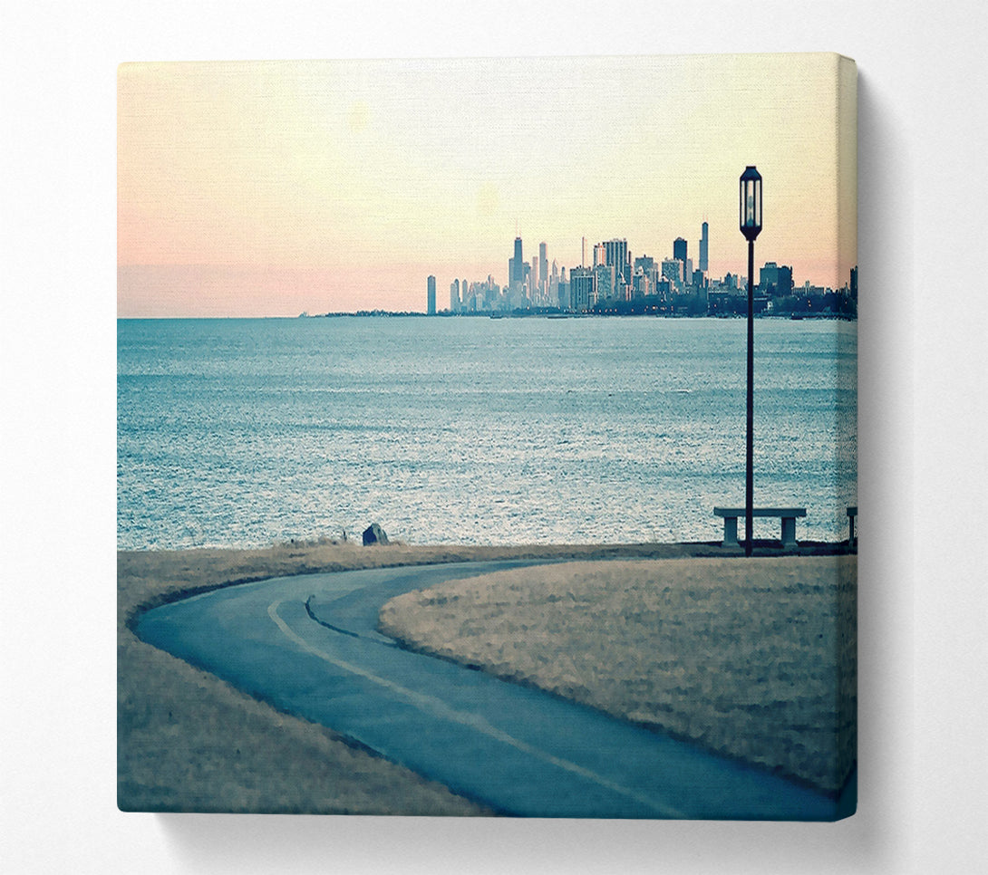  A Canvas Print of New York City Skyline Canvas Print