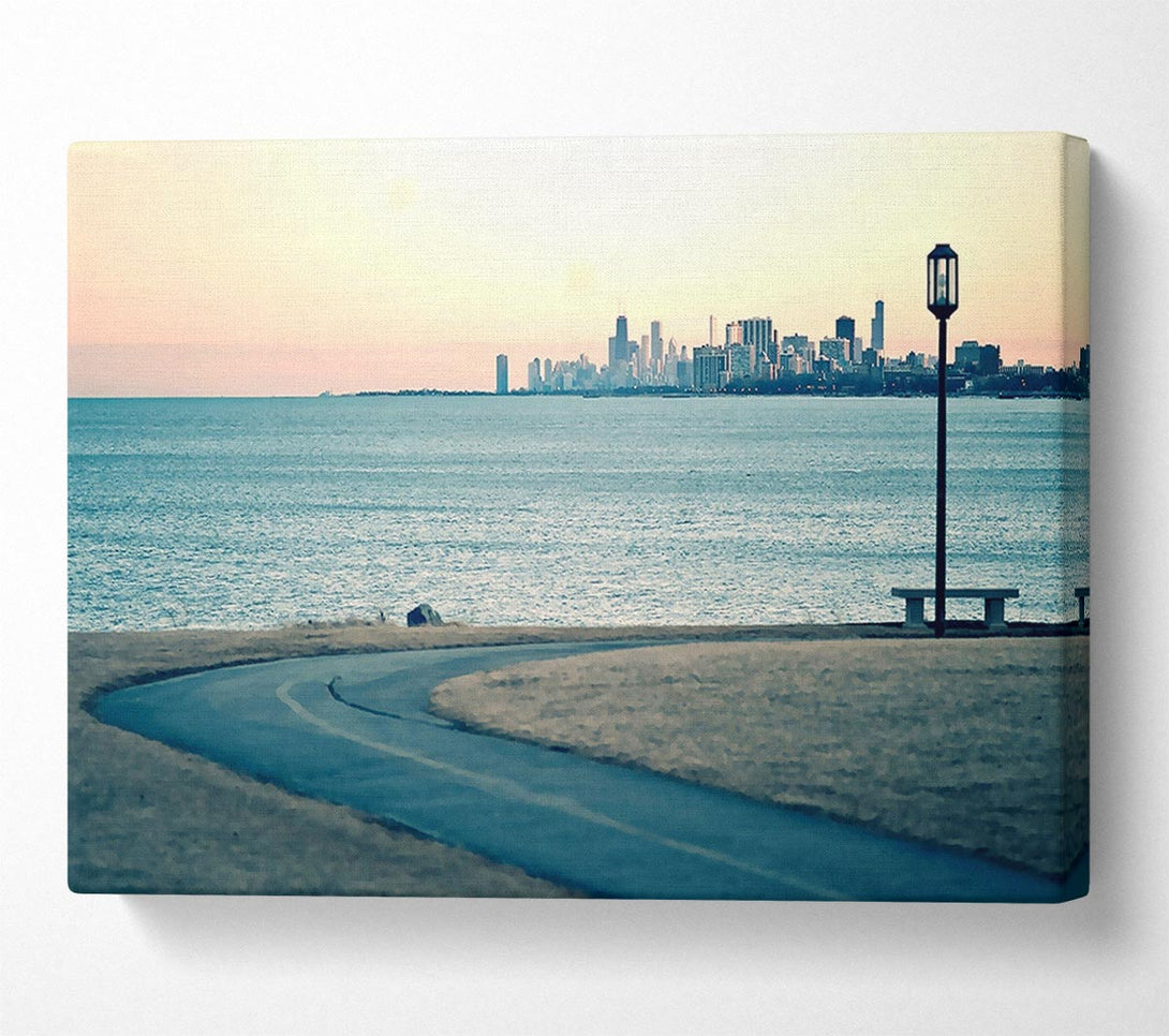  A Canvas Print of New York City Skyline Canvas Print