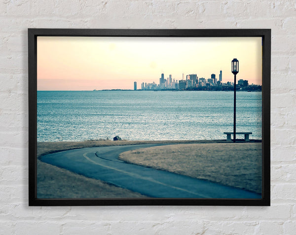 New York City Skyline Framed Print