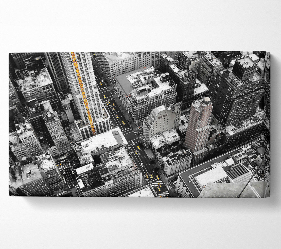  A Canvas Print of New York City Streets Canvas Art