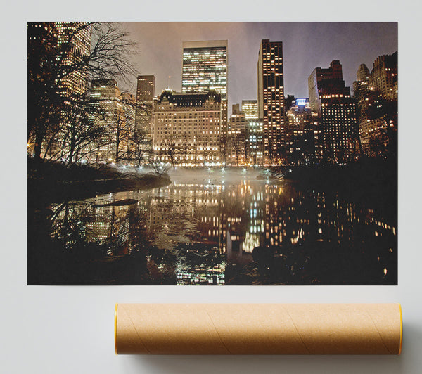 New York Lights Giclee Print
