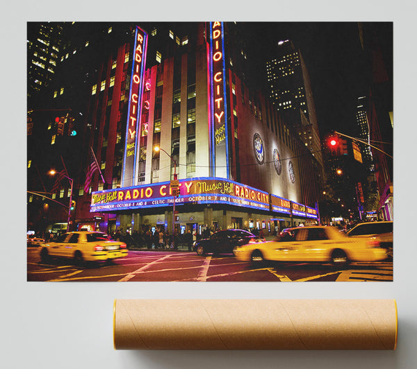 New York Radio City Giclee Print