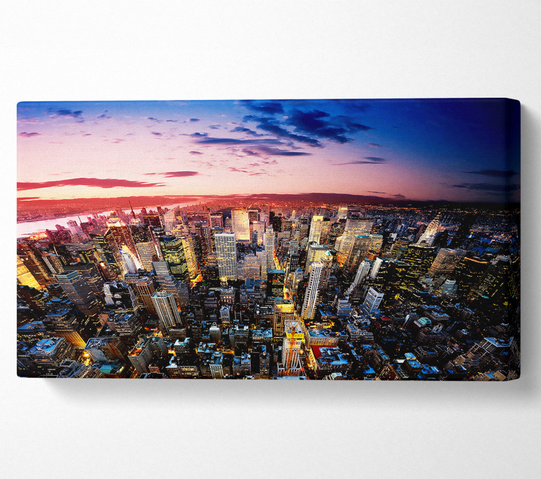  A Canvas Print of New York Sunrise Canvas Print