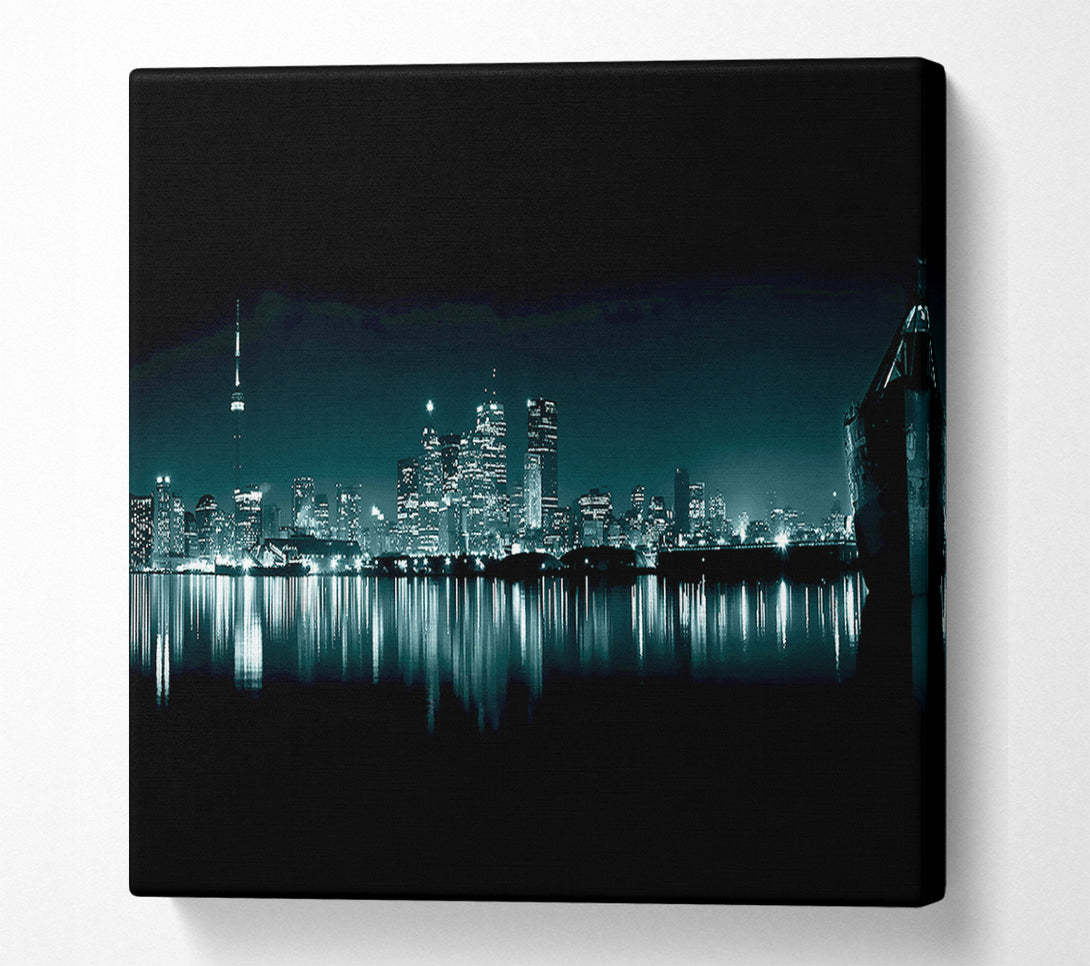  A Canvas Print of New Zealand Blues Canvas Wall Art