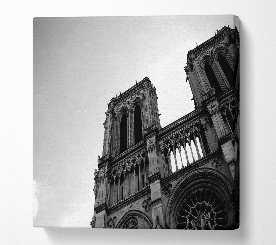  A Canvas Print of Notre Dame Canvas Print