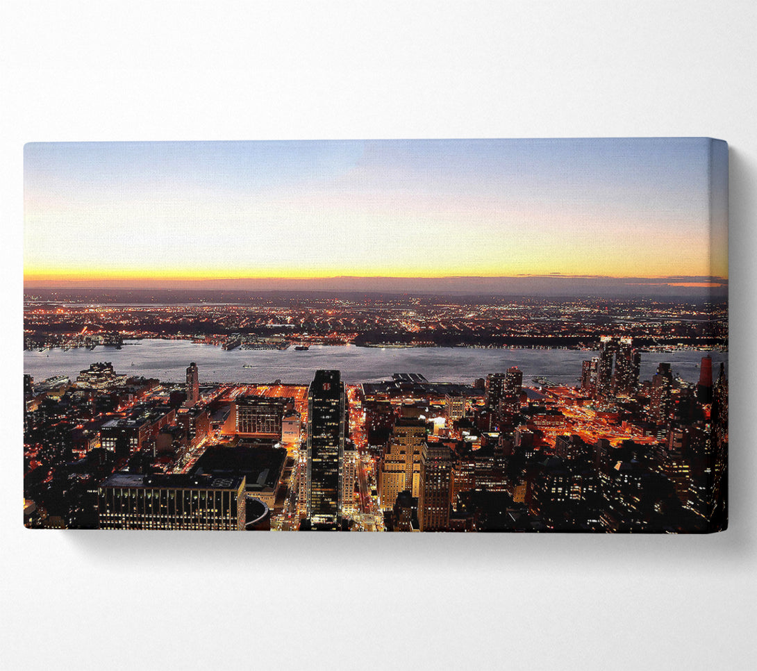  A Canvas Print of NYC Landscape Canvas Wall Art