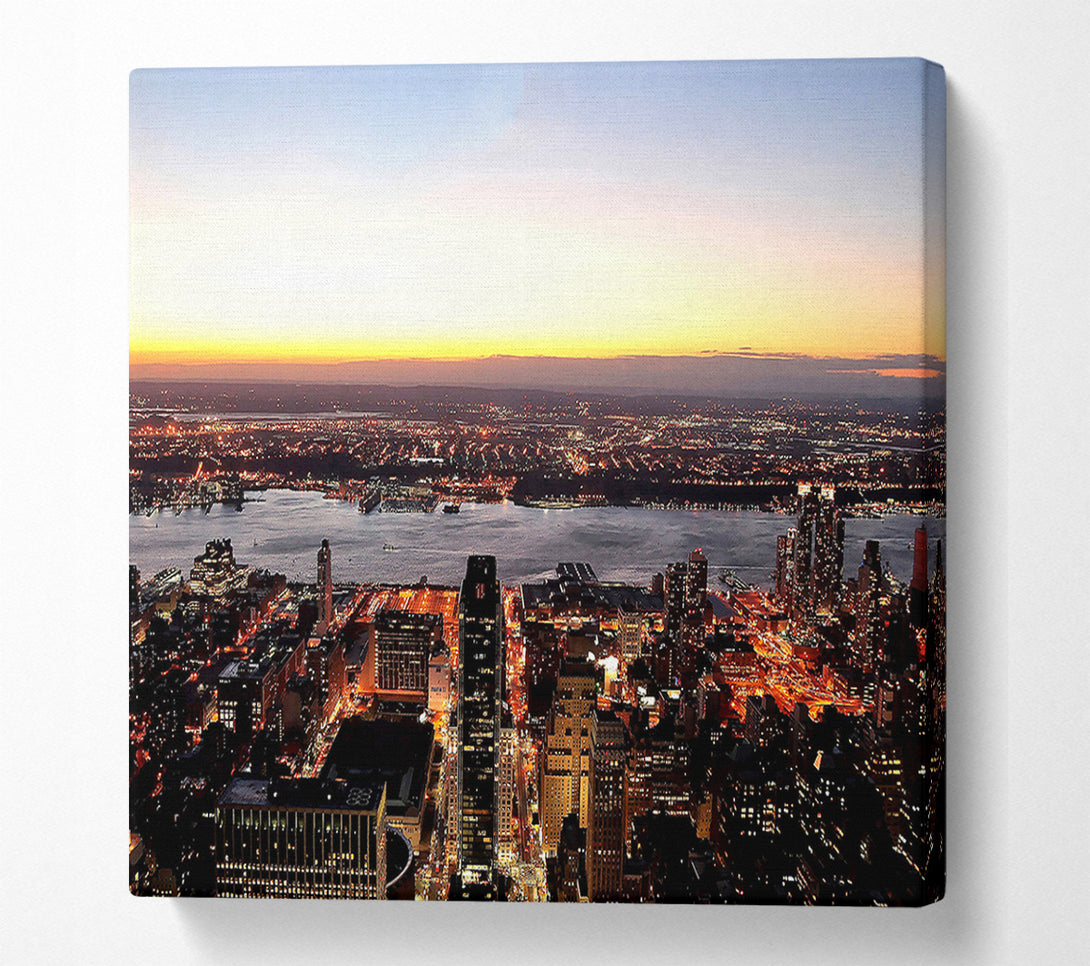  A Canvas Print of NYC Landscape Canvas Wall Art