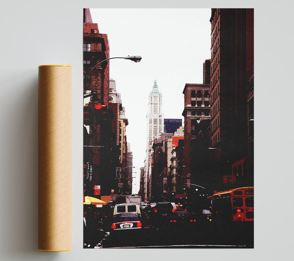 Nyc Empire State View Giclee Print