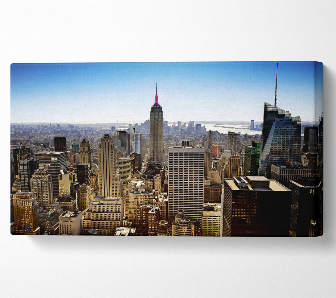  A Canvas Print of Nyc The Big Apple Canvas Art