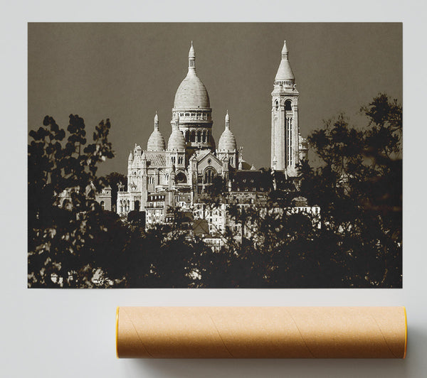 Paris Sepia Print