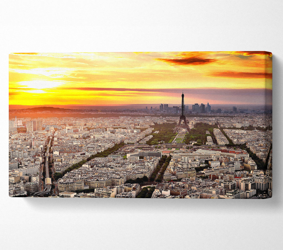  A Canvas Print of Paris City Canvas Art