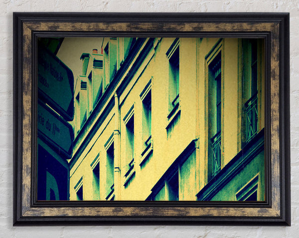 Paris Street Framed Print