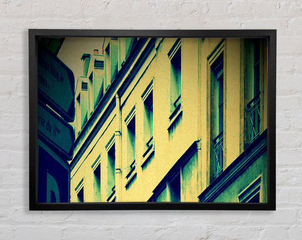 Paris Street Framed Print