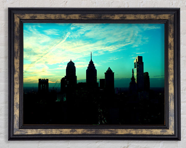 Philadelphia Usa Framed Print